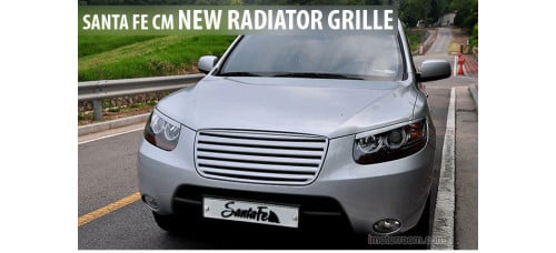 morris radiator grille c-type for hyundai santa fe cm 2006-10